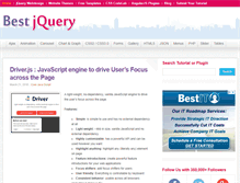 Tablet Screenshot of bestjquery.com